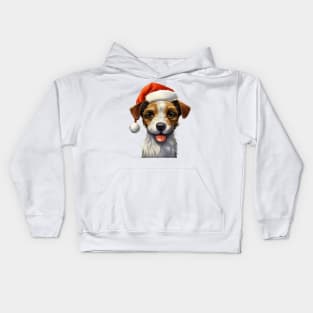 Christmas Maltese Terrier Kids Hoodie